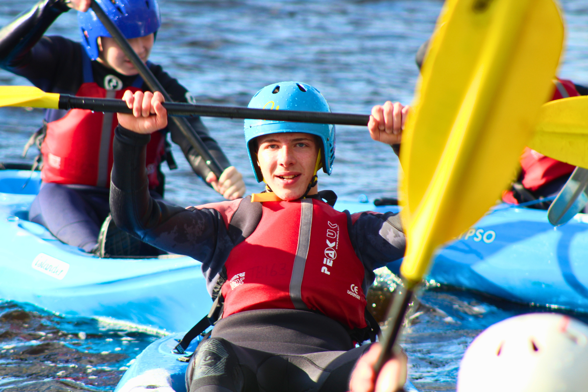 Year 11 Pupils Paddle to Success at Tees Barrage