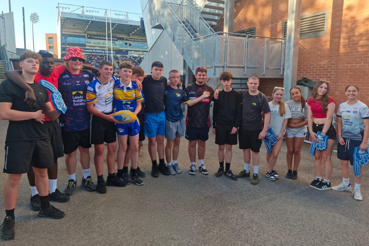 Super League Rugby at Headingley Stadium 🏉