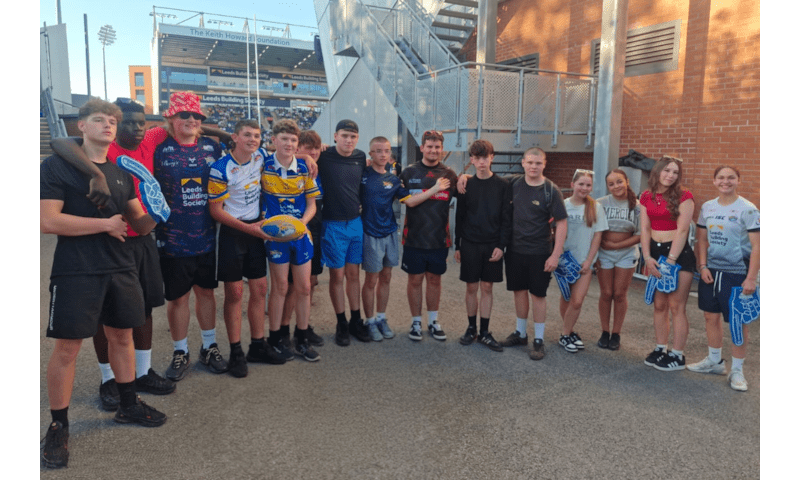 Super League Rugby at Headingley Stadium 🏉