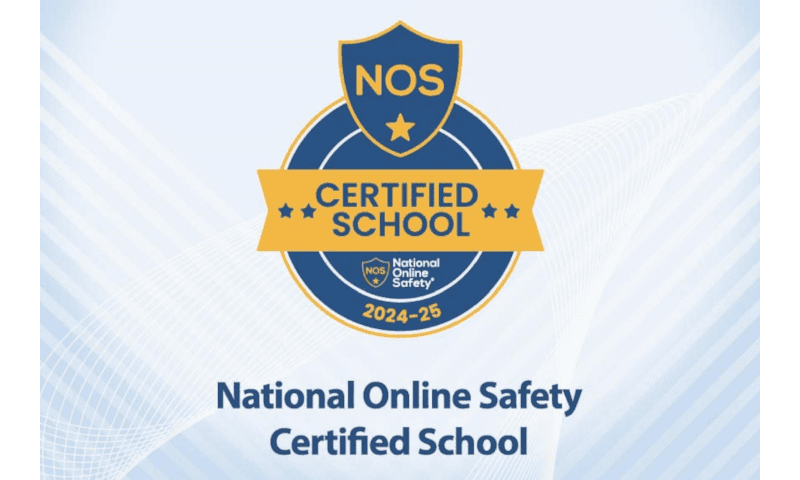 National Online Safety Certified School Accreditation