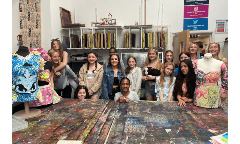 Textiles Trip to Queen Elizabeth Sixth Form College
